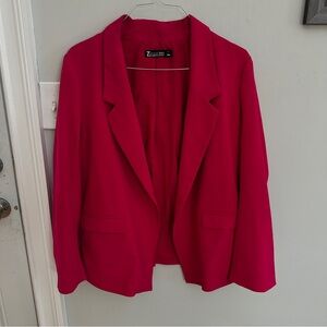 7th Avenue New York & Co Design Studio Pink Blazer Women’s Size L